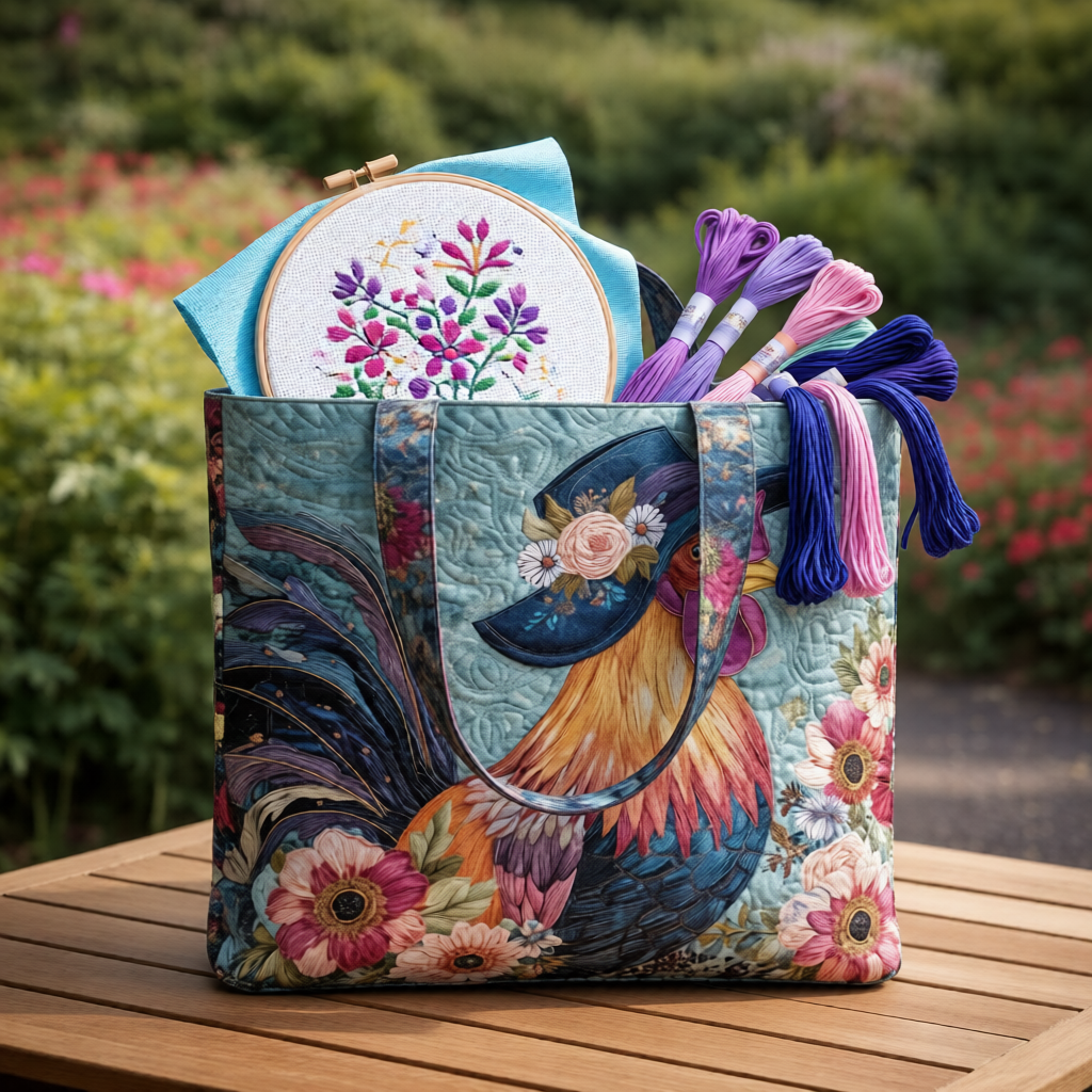 Rooster Project Tote