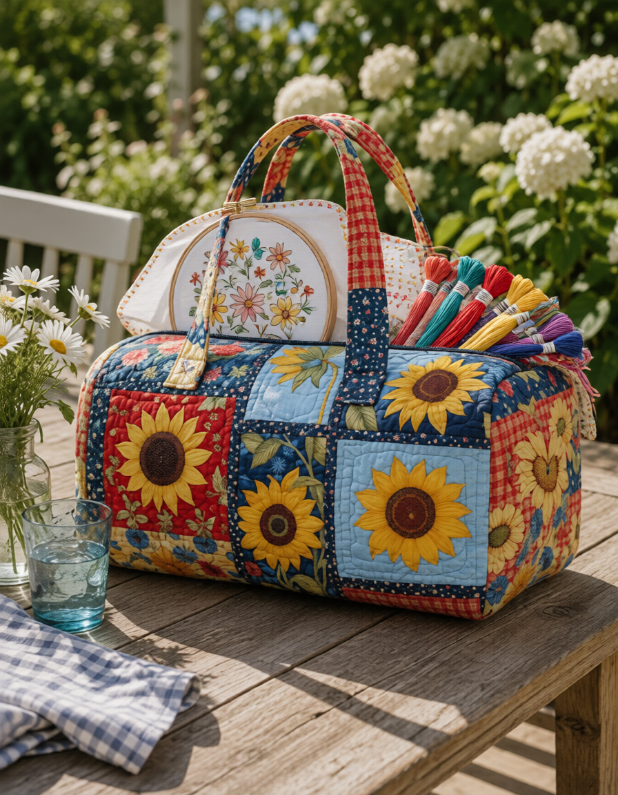Sunflower Project Tote