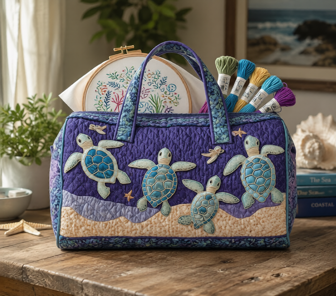Sea Turtle Project Tote