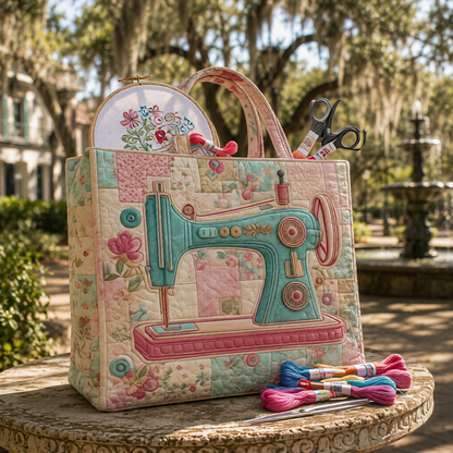 Sewing Machine Project Tote