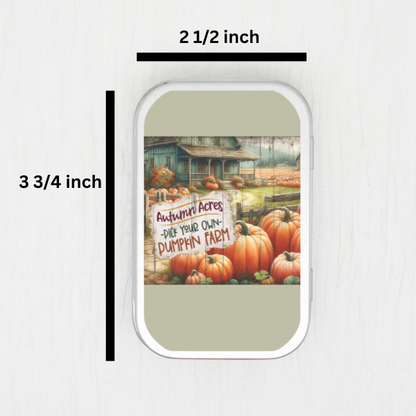 Autumn Acres Small Storage Tin