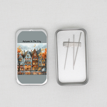 Autumn In The City  Needle Tin