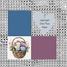 Basket Of Yarn Chart Place Keeper