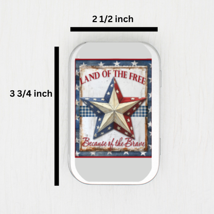 Because Of The Brave Small Storage Tin
