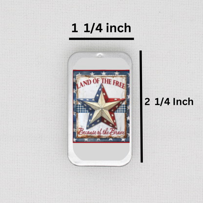 Because Of The Brave Needle Tin