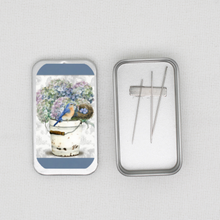 Bird And Hydrangea Needle Tin
