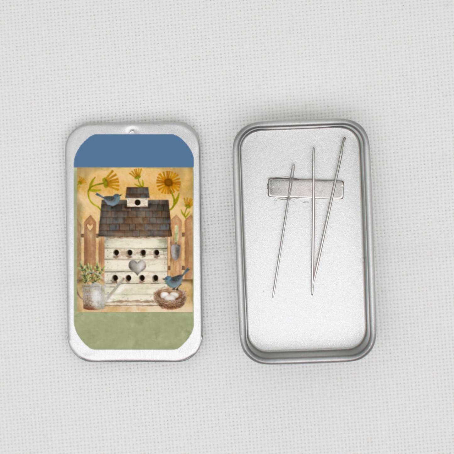 Birdhouse Needle Tin