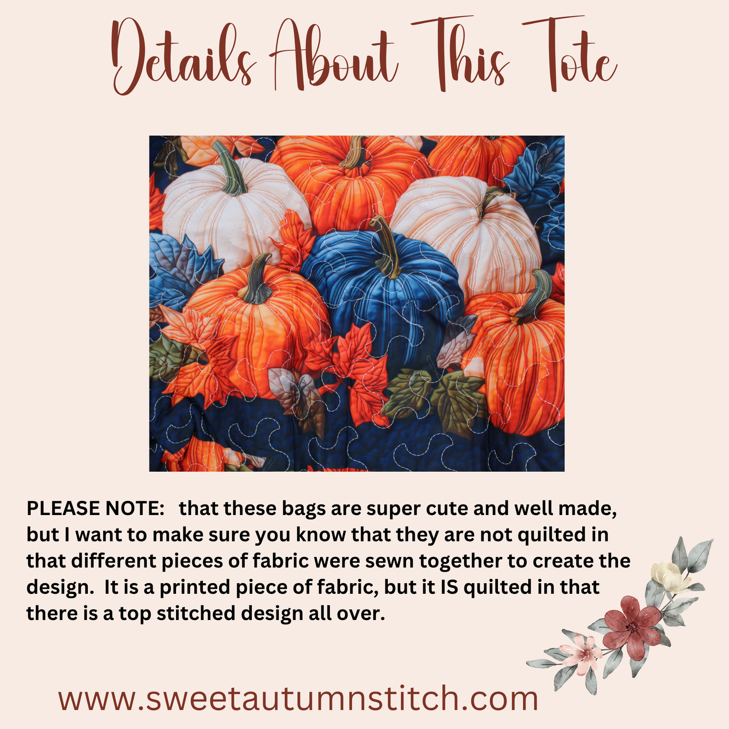 Pumpkins Project Tote