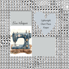 Blue Whispers Chart Place Keeper