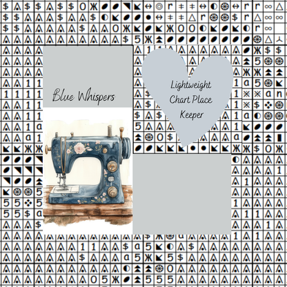 Blue Whispers Chart Place Keeper