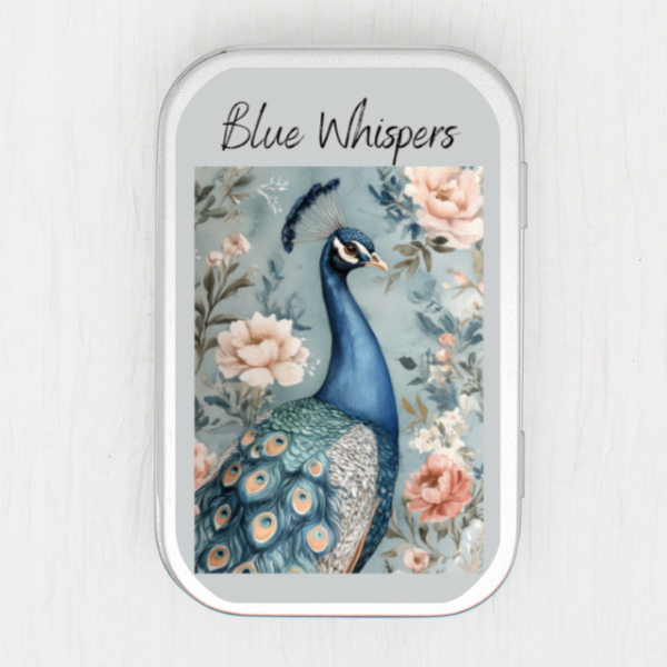 Blue Whispers Small Storage Tin