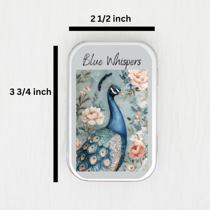 Blue Whispers Small Storage Tin