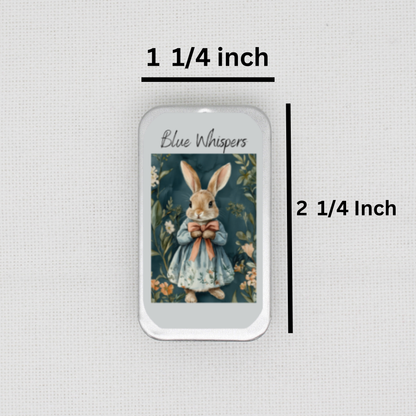 Blue Whispers Needle Tin
