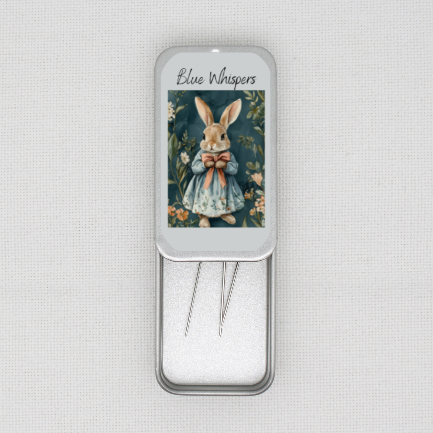 Blue Whispers Needle Tin