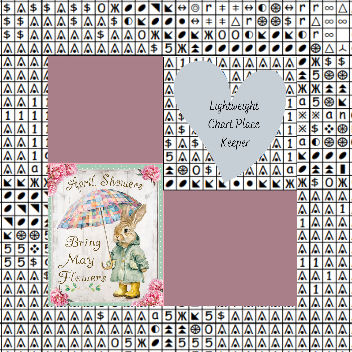 April Showers Chart Place Keeper