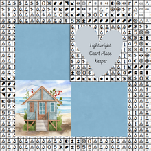 Beach Hut Chart Place Keeper