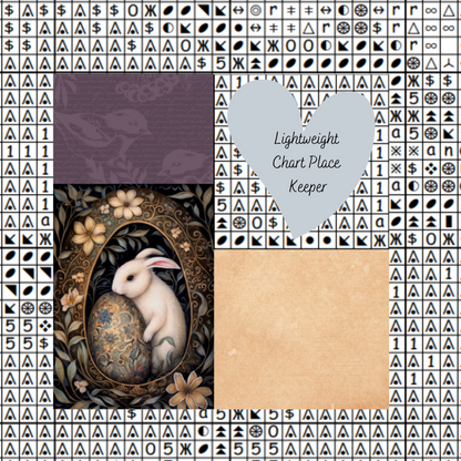 Golden Egg Animals Bunny  Chart Place Keeper