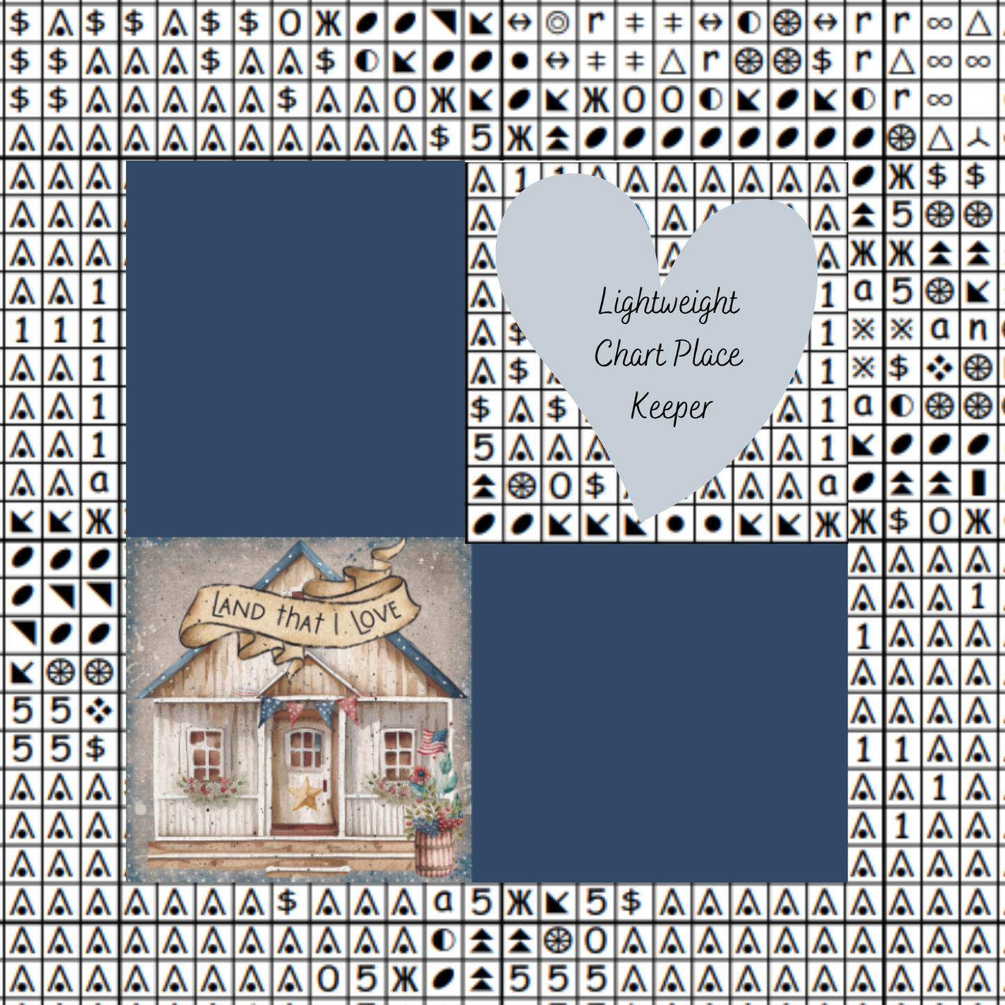 Land that I love House Chart Place Keeper