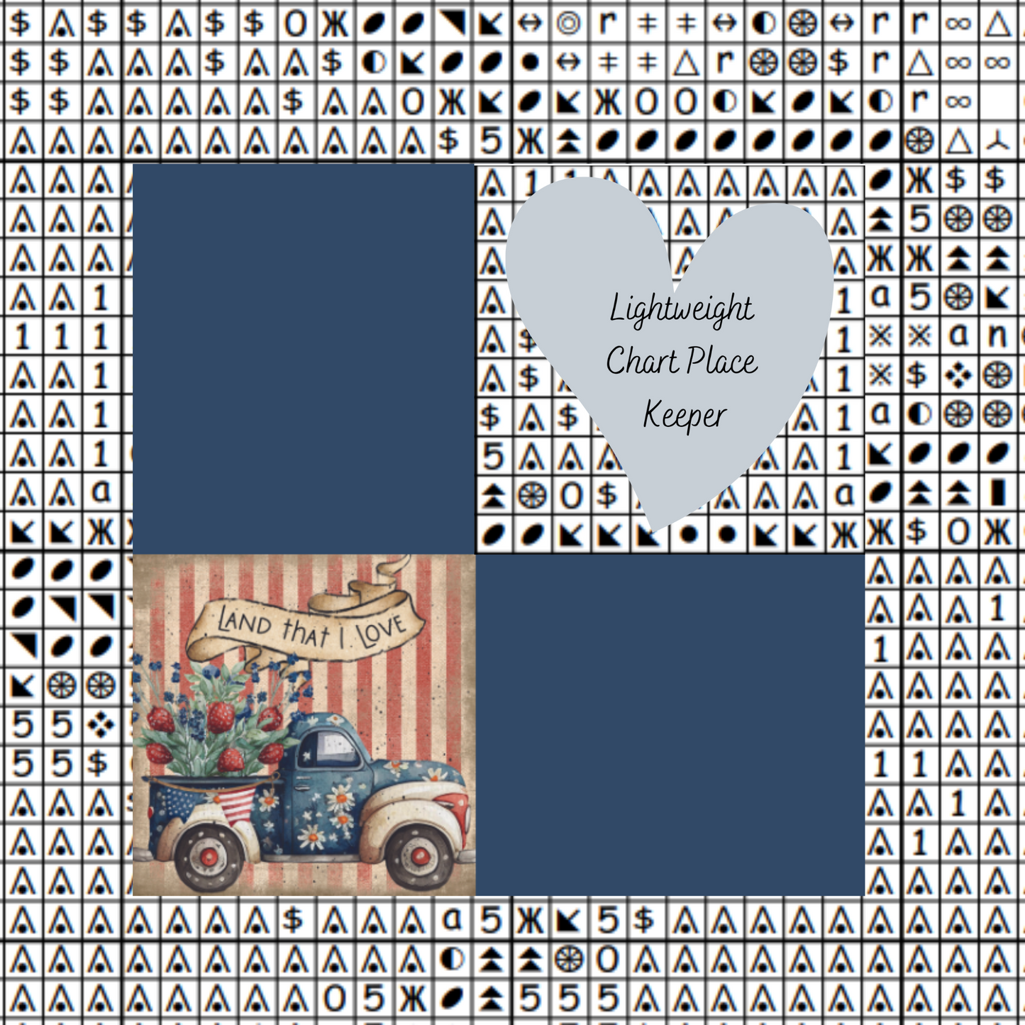 Land That I love Truck Chart Place Keeper