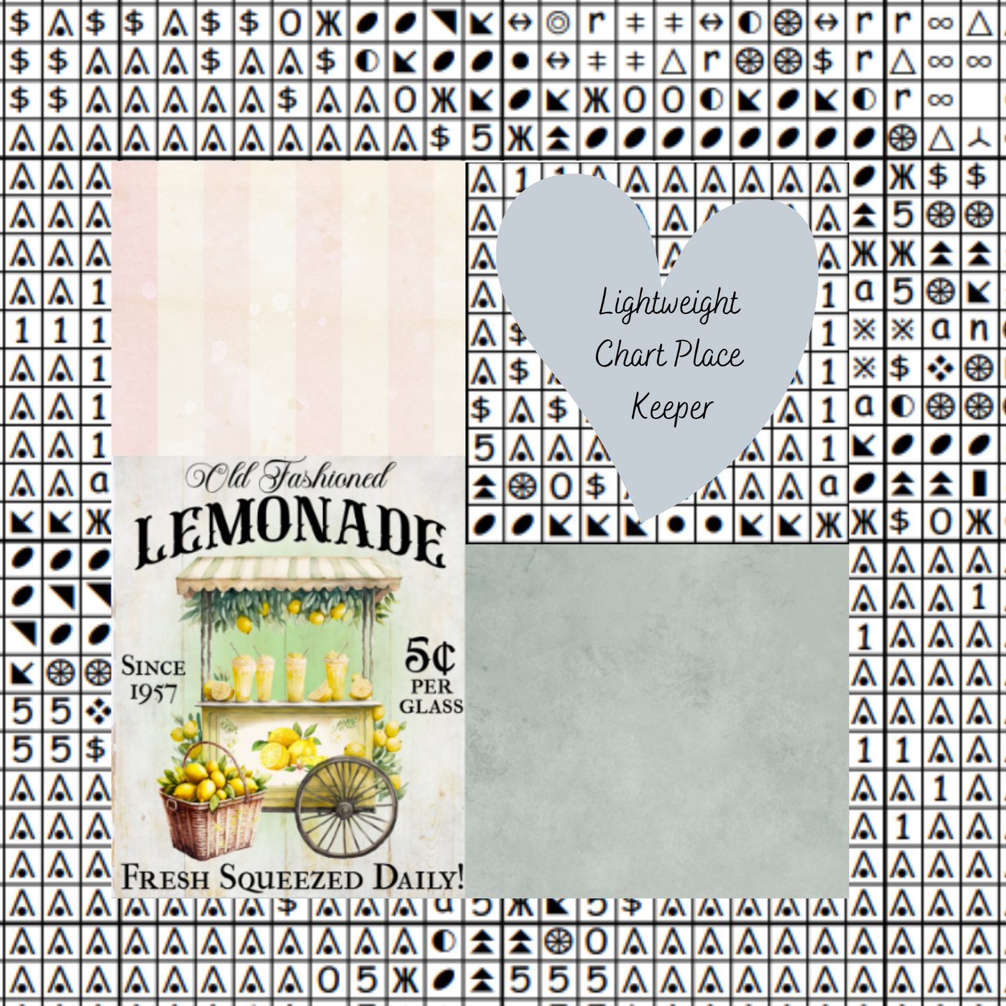 Lemonade Chart Place Keeper