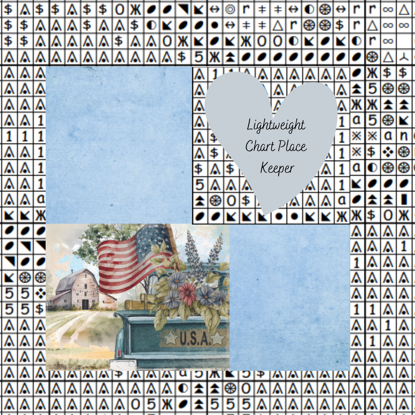 USA Truck Chart Place Keeper