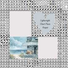 Beach Cafe Chart Place Keeper
