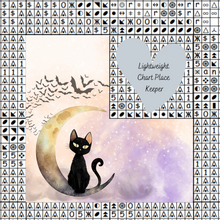 Cat On Moon Chart Place Keeper