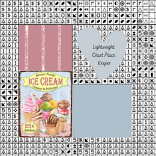 Ice Cream Chart Place Keeper