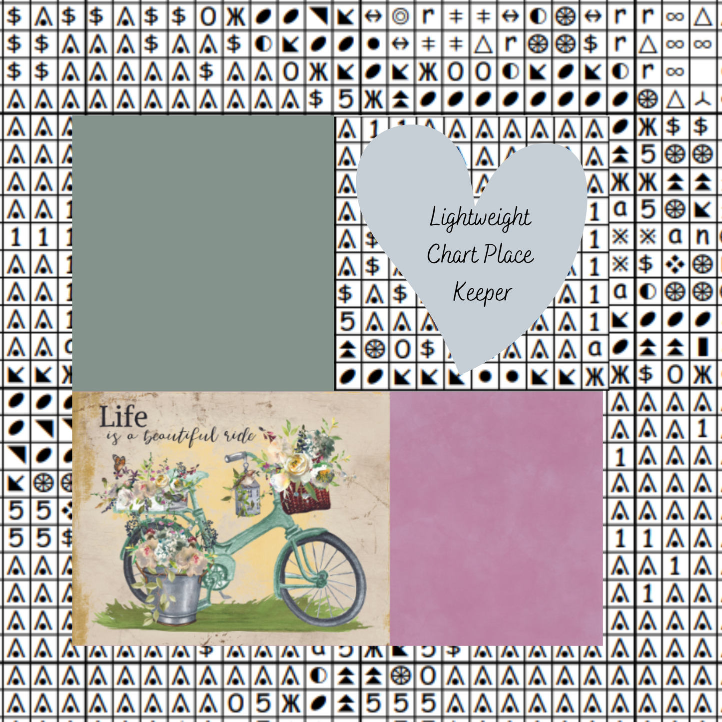 Life Is A Beautiful Ride Chart Place Keeper
