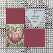 Valentine Love Chart Place Keeper