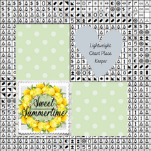 Sweet Summertime Chart Place Keeper