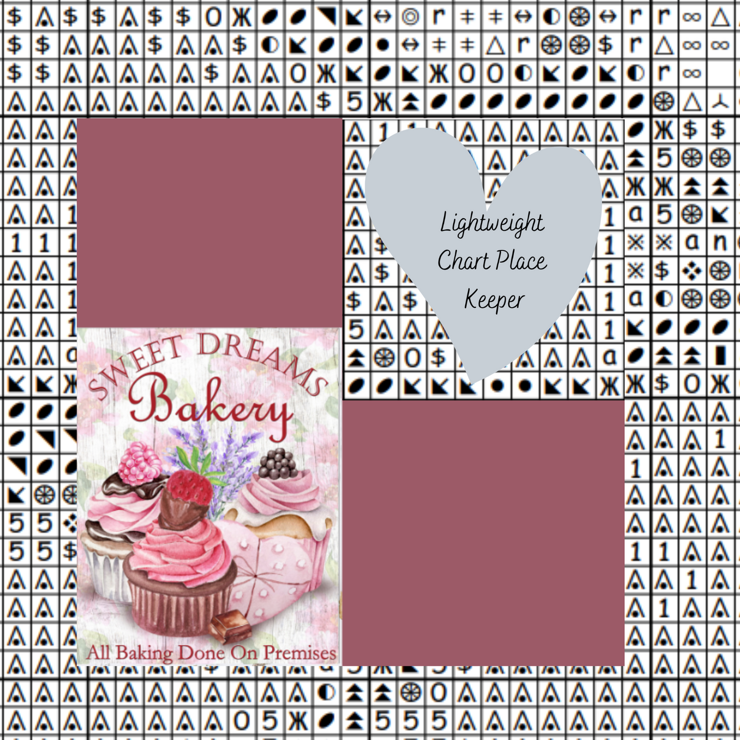 Sweet Dreams Bakery Chart Place Keeper