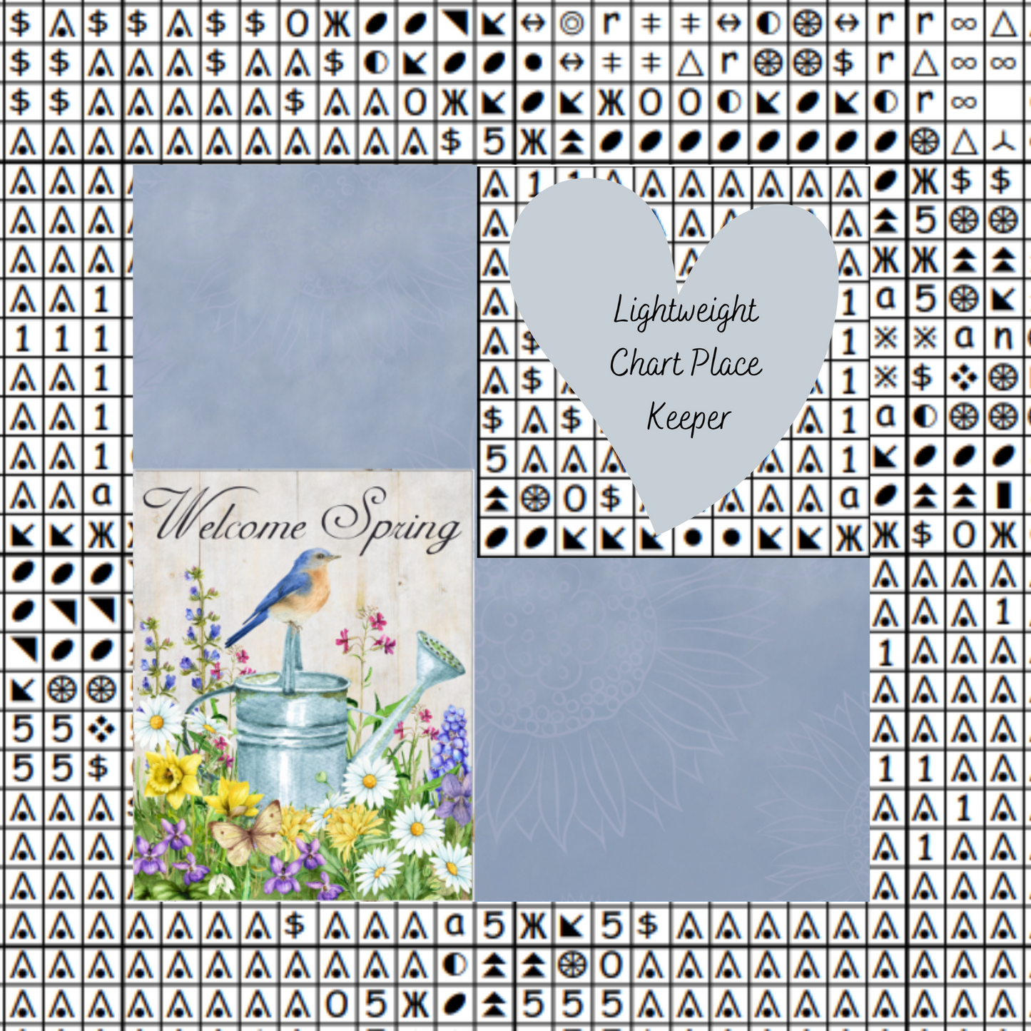 Welcome Spring Chart Place Keeper