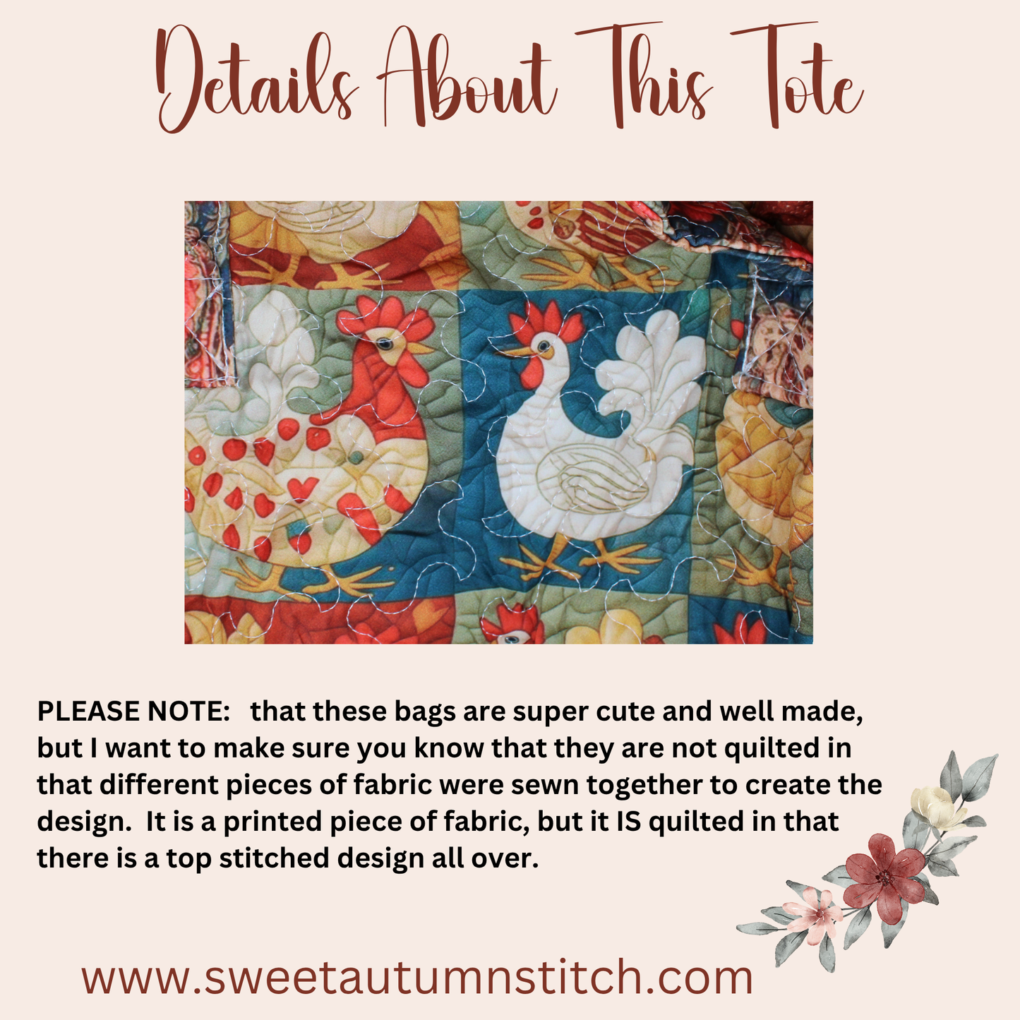 Chickens Project Tote