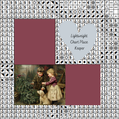 Christmas Children Chart Place Keeper