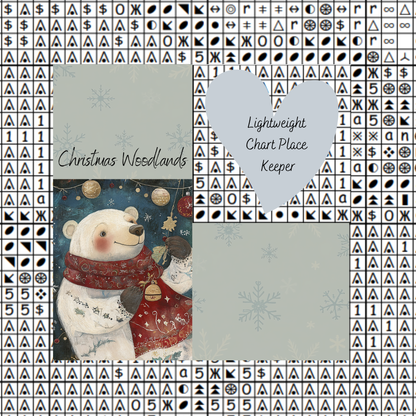 Christmas Woodlands Chart Place Keeper