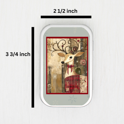 Christmas Woodlands Small Storage Tin