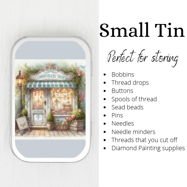 Crafty Shops Small Storage Tin