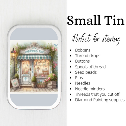 Crafty Shops Small Storage Tin