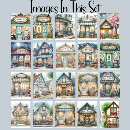 Crafty Shops  Floss Cards - Pack of 20