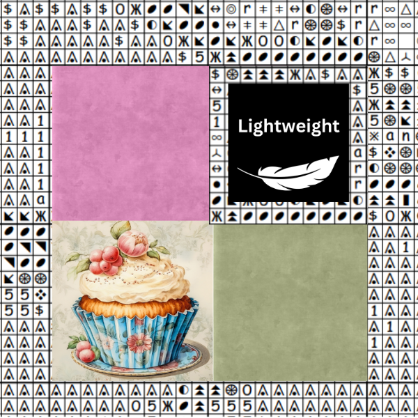 Cupcake Chart Place Keeper