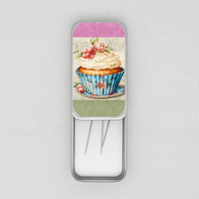 Cupcake Needle Tin
