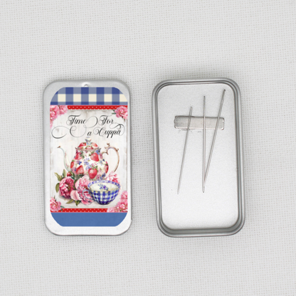 Time For A Cuppa Needle Tin