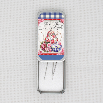 Time For A Cuppa Needle Tin