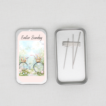 Easter Sunday Needle Tin