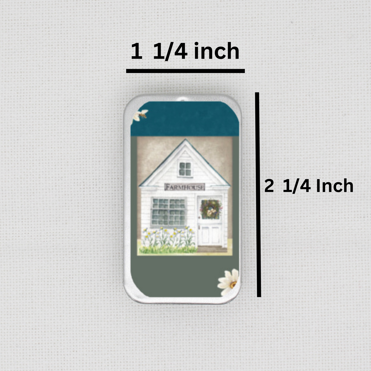 Farmhouse Needle Tin