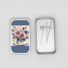 Teacup Of Flowers Needle Tin