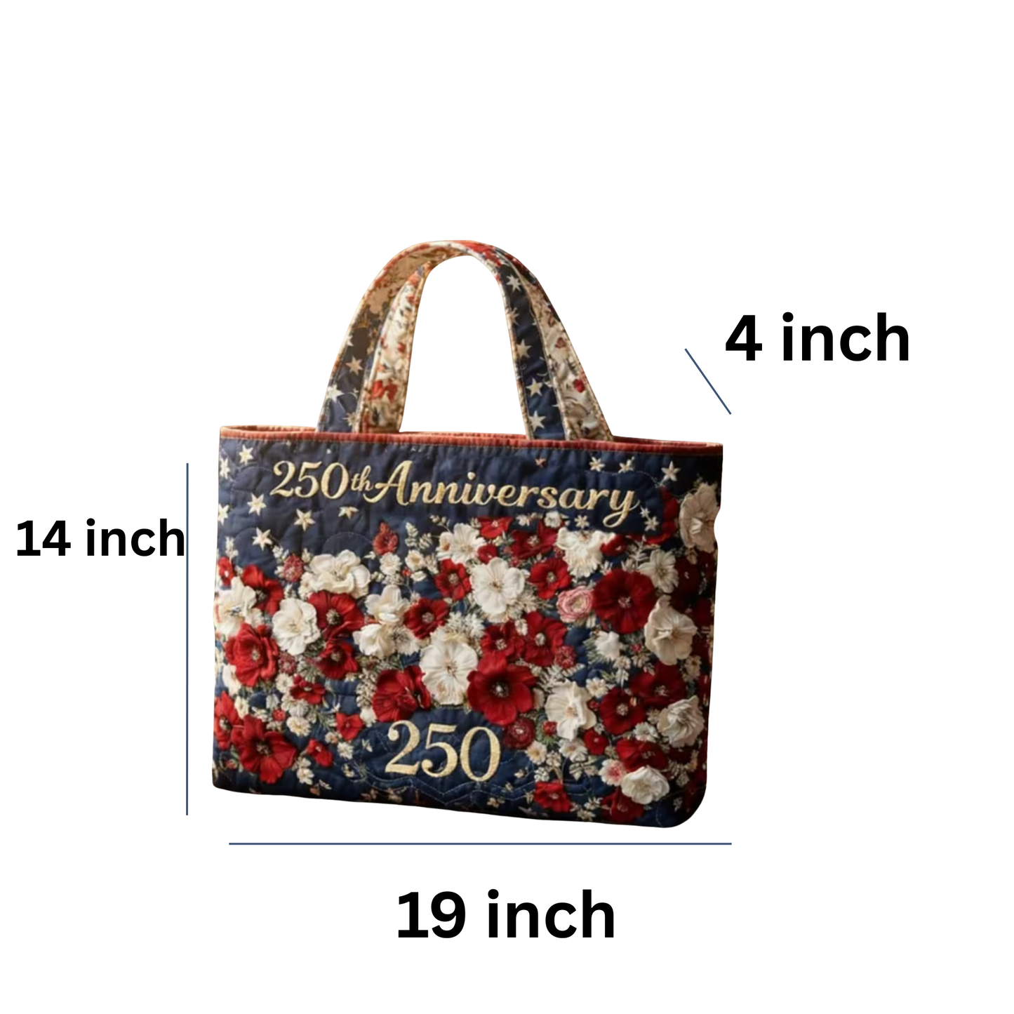 250 Flowers Project Tote