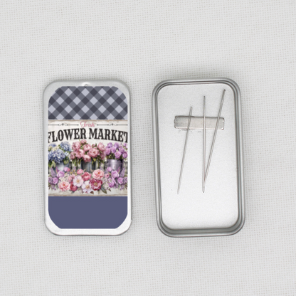 Flower Market Needle Tin