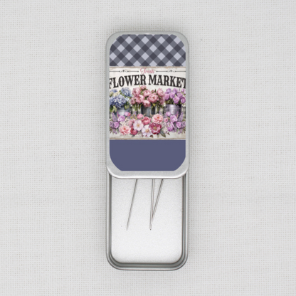 Flower Market Needle Tin